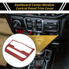 Jeep Wrangler Dashboard Control Panel Cover (2011-2023)