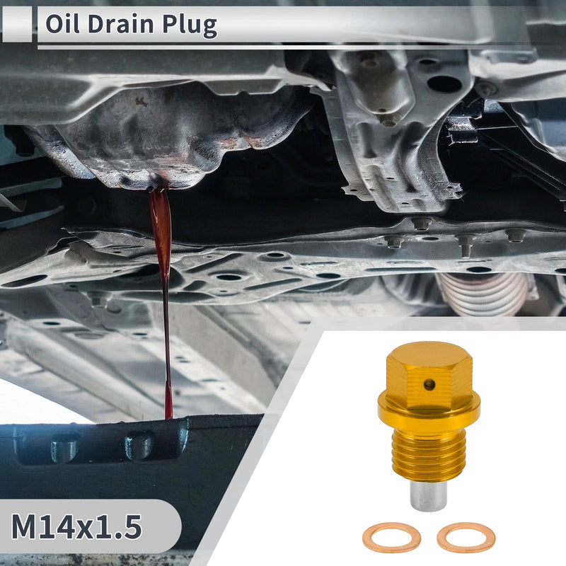 Car Motorcycle Boat M14x1.5 Engine Oil Drain Plug with Gasket