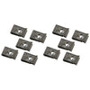 10 x Car Bumper Inner Fender Trim Panel Wheel Well U-type Nut Clips