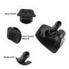 Jeep Wrangler 2 x Front Windshield Washer Nozzles (2002-2012)