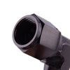 6AN Female to 3/8 & 5/16 Barb Fitting Adapter 90�� Swivel Aluminum Skid