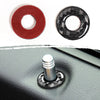 Dodge Challenger Real Carbon Fiber Interior Door Lock Pin Ring Trims (2008-2014)