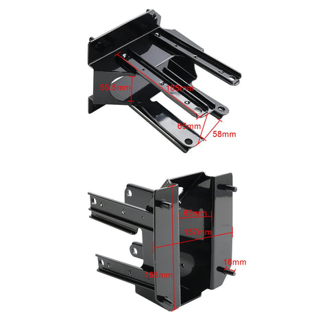 Road Glide Front Fairing Support Brackets (1998-2013)
