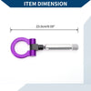 Toyota Yaris 23cm Purple Tow Hook (2020-2023)