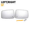Dodge Ram 1500 Pair Left Right White Mirror Glass Back Heated