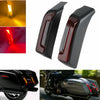 Harley Road Glide CVO Red ABS Rear Fender LED Side Light Lamps (24)