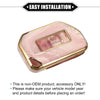 Jeep Wrangler JL JLU (2018-2023) - Pink TPU 4 Button Remote Key Fob Cover