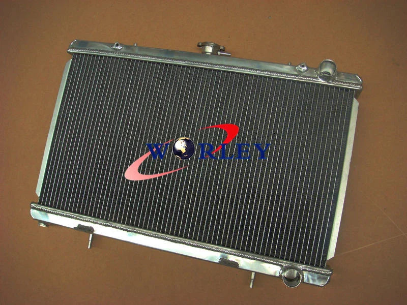 Nissan Silvia S13, 180SX Aluminum Radiator, Shroud & Fans (89-94)