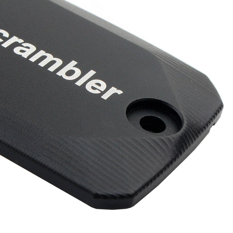 Ducati Scrambler Black Front Brake Clutch Reservoir Oil Pump Cap (18-20)