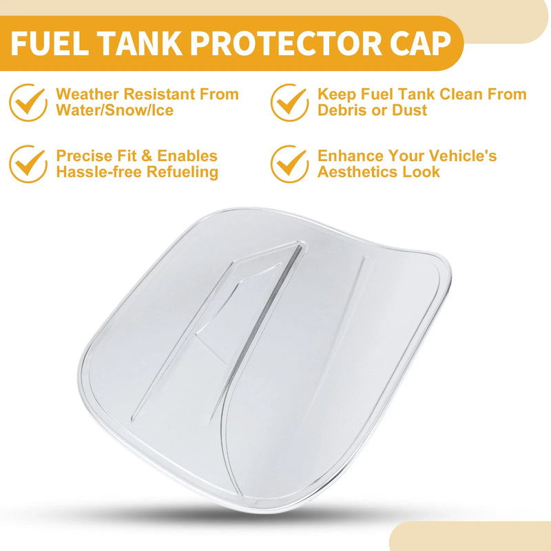 Toyota CHR 2018-2025 Chrome Silver Tone Fuel Tank Door Cap