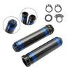 Cub 7/8" Motorcycle Handlebar Grips Carbon Blue (2022)