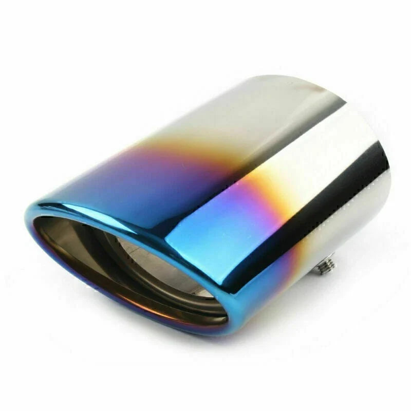 Toyota Land Cruiser Prado Blue Rear Exhaust Pipe Tail Muffler Tip (2003-2009)