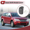 Dodge Journey (2011-2020) Faux Leather Black Beige Gear Shift Knob Cover