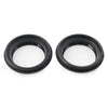 Motorcycle 43x53-11mm Front Fork Damper Shock Absorber Dust Seal Set