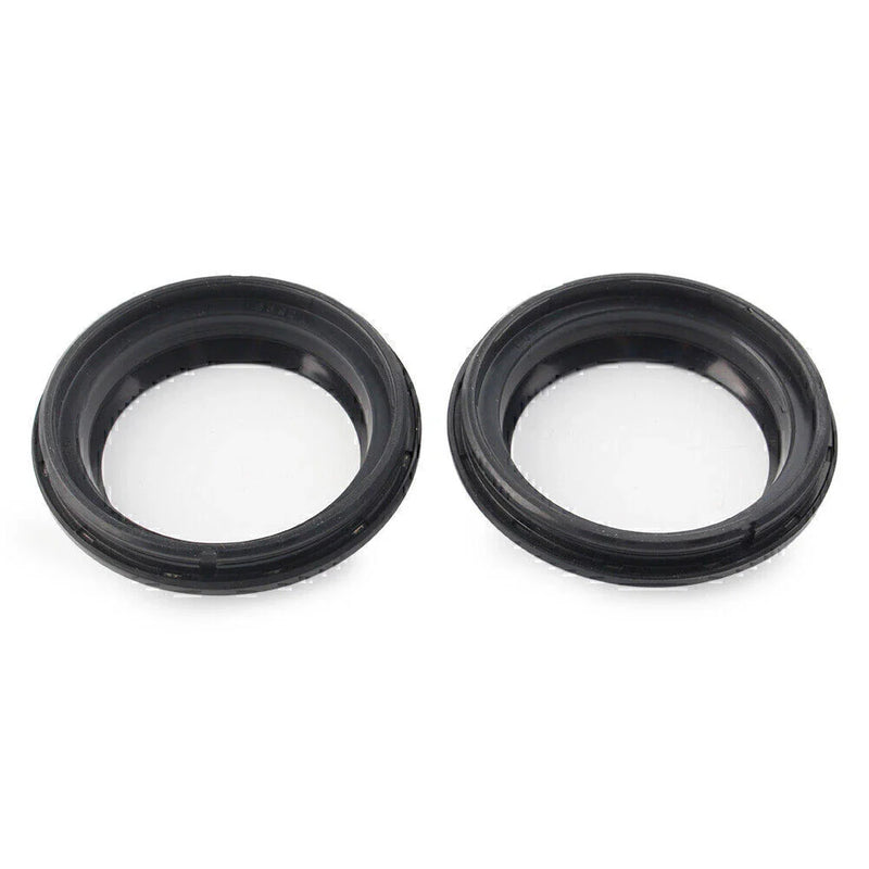 Motorcycle 43x53-11mm Front Fork Damper Shock Absorber Dust Seal Set