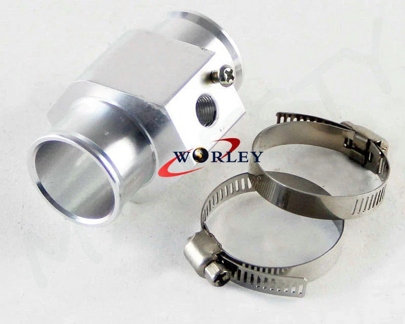 Car Radiator Hose 38mm Water Temp Sensor Gauge Adapter