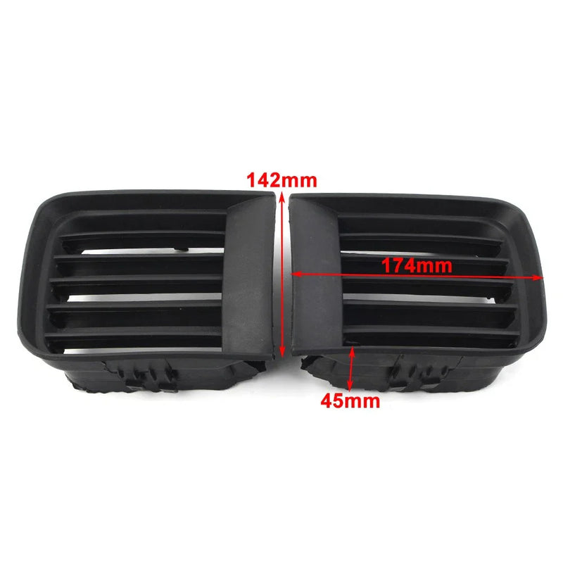 Nissan Pathfinder Front Bumper Fog Light Grille Covers (1999-2004)