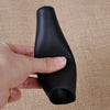 Car - Black Anti-Slip Silicone Parking Brake Handle Cover