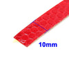 Motorcycle 10mm Red Self Adhesive Body Stripe Reflective Sticker Tape