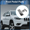 Jeep Grand Cherokee 3 Pcs Automatic Foot Accelerator Pedal Covers (2022-2025)