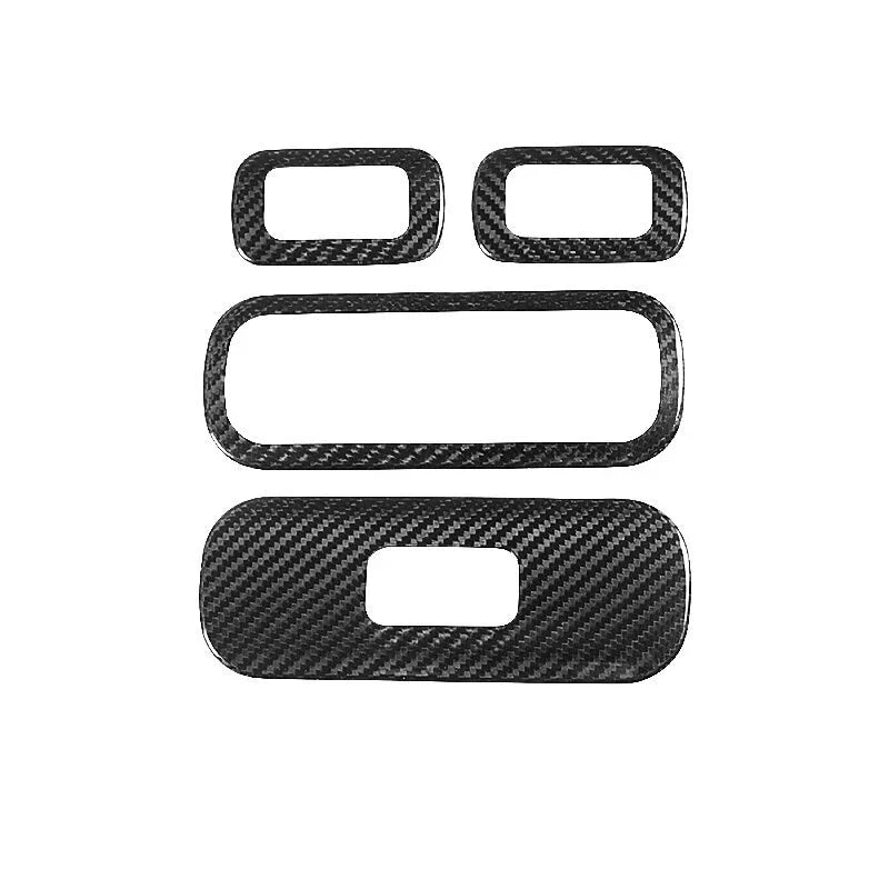 Benz G500 G63 W464 2019-2023 Real Carbon Fiber Window Lift Panel Cover Trim