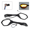 BMW S1000RR Side Rear View Mirrors w/ Turn Signals (2019-2024)