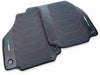 Ferrari 458 Italia (2010-2015) - Tailored Carbon Fiber Red Leather Floor Mats