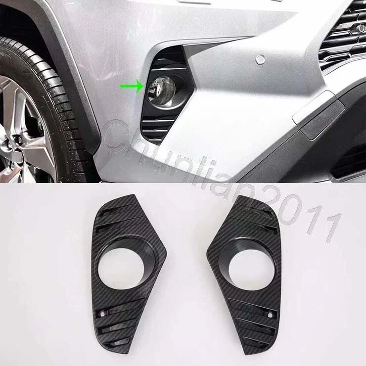 Toyota RAV4 ABS Front Fog Light Cover Trim (2019-2023)