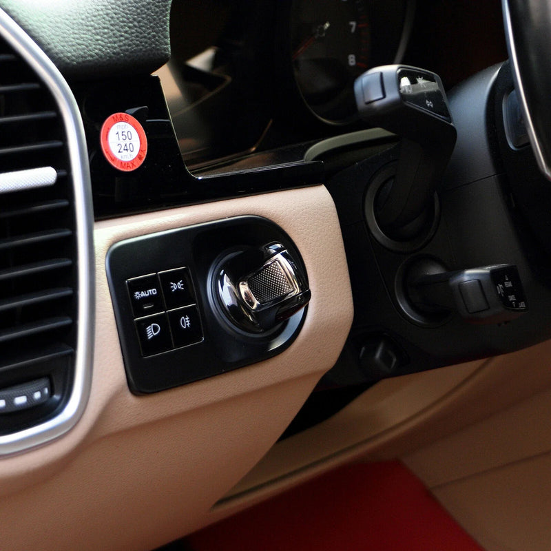 Porsche Cayenne Bracket Key Decorative Cover Case (2018-2023)