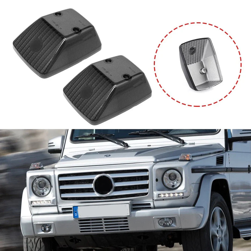 Benz G-Class G63 G550 G500 Smoke Signal Lens Cover Durable (1980-2018)