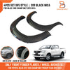 Toyota Hilux Ute Front 209 Black Fender Flares (2011-2014)