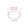 BMW 10 x M16 Silver Tone Oil Drain Plug Gaskets (No.07119963252)