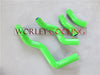 Kawasaki KLX250 Green Silicone Radiator Hose (1993-2010)