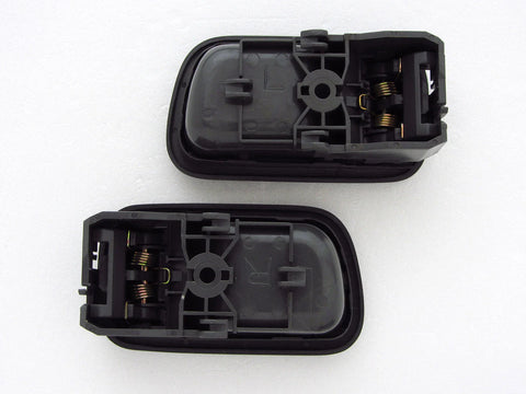 Nissan Navara D22 Ute Pickup Grey Interior Inner Door Handle Pair