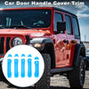 Jeep Wrangler JL (2018-2023) Blue 1 Set Door Handle Cover Trim