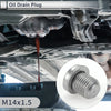 Car Motorcycle Engine Oil Drain Plug with Gasket 1 Set