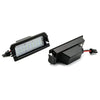 Hyundai Sonata Elantra Veloster K5 White LED Rear License Plate Lights