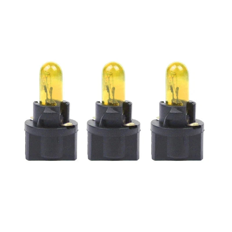 74-18 37 70 2721 10 x T5 Yellow Dash Light Bulbs