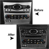 Infiniti G37 Carbon Fiber Interior Radio Console Covers (2010-2013)