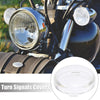 Harley-Davidson XL883 2 x Plastic Motorcycle Clear Turn Signal Light Cover