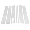 Ford Explorer Sport Trac 7 Pcs Chrome Silver Tone Door Pillar Window Trim