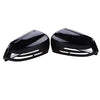 Mercedes-Benz W204 W246 W212 W221 Gloss Black Wing Mirror Covers (2007-2019)