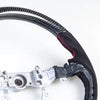Suzuki Swift Carbon Flat Bottom Suede Steering Wheel (2018-2021)