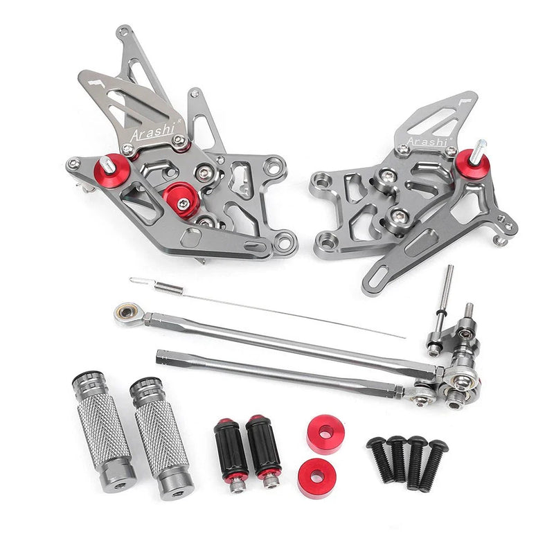 Honda CBR600RR 2009-2018 Rear Sets Footpegs ( Grey)
