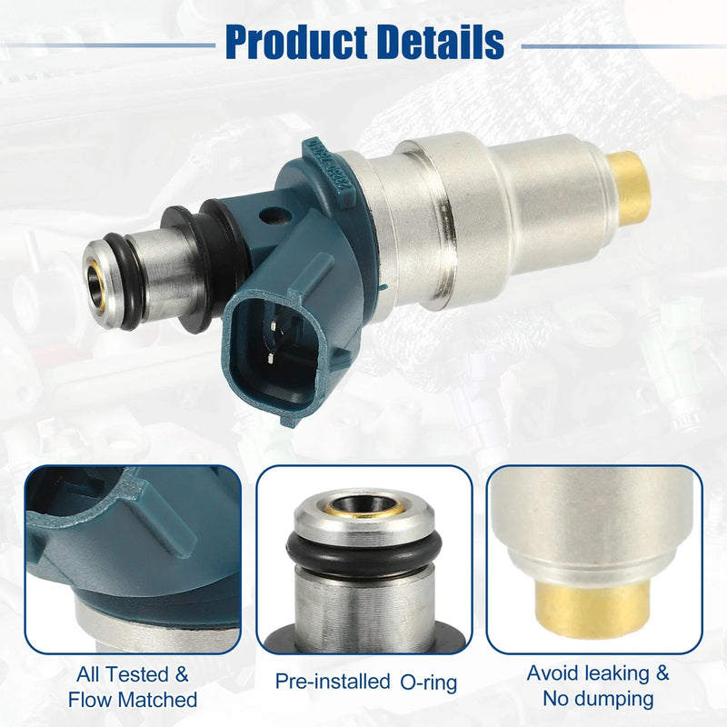 Toyota Tacoma 2.4L 4 x Fuel Injector Nozzle (1995-2000)