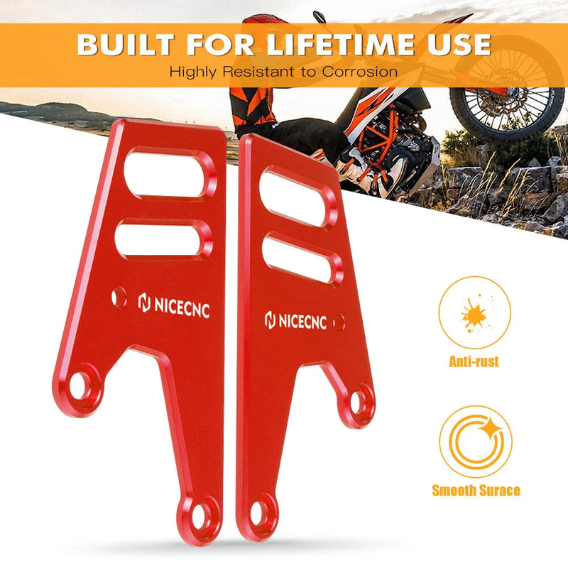 HUSQVARNA 701 ENDURO Footrest Guard Heel Covers (2016-2023)