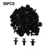 Car Fender Rivet Clips 50 x Plastic Auto Rivet Clips