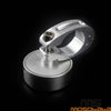 Chopper 7/8" Waterproof Motorcycle Handlebar Mount Dial Clock