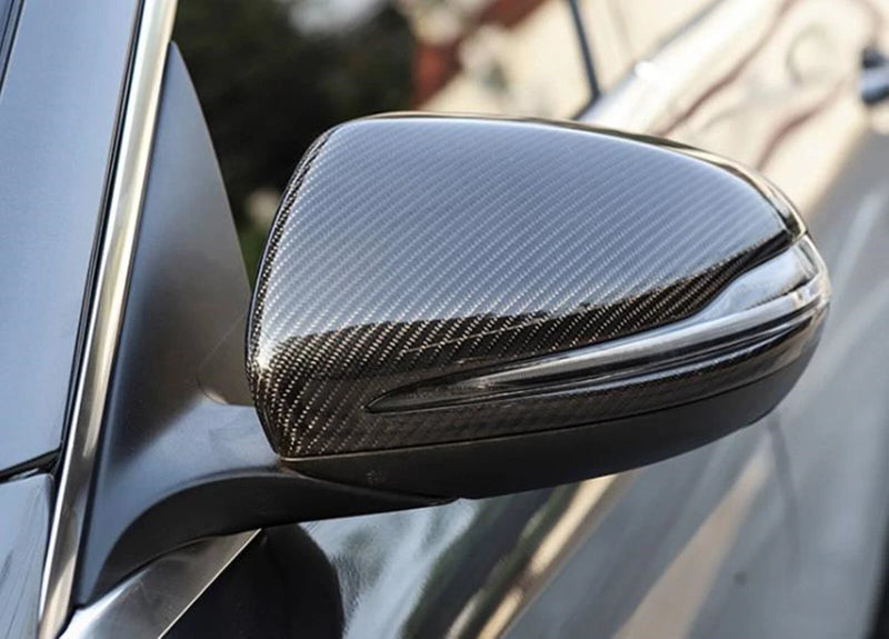 Mercedes Benz C E S W205 W213 W222 W257 Rear Mirror Covers (2015-2023)