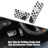Dodge Chrysler Brake & Gas Accelerator Pedal Covers Kit